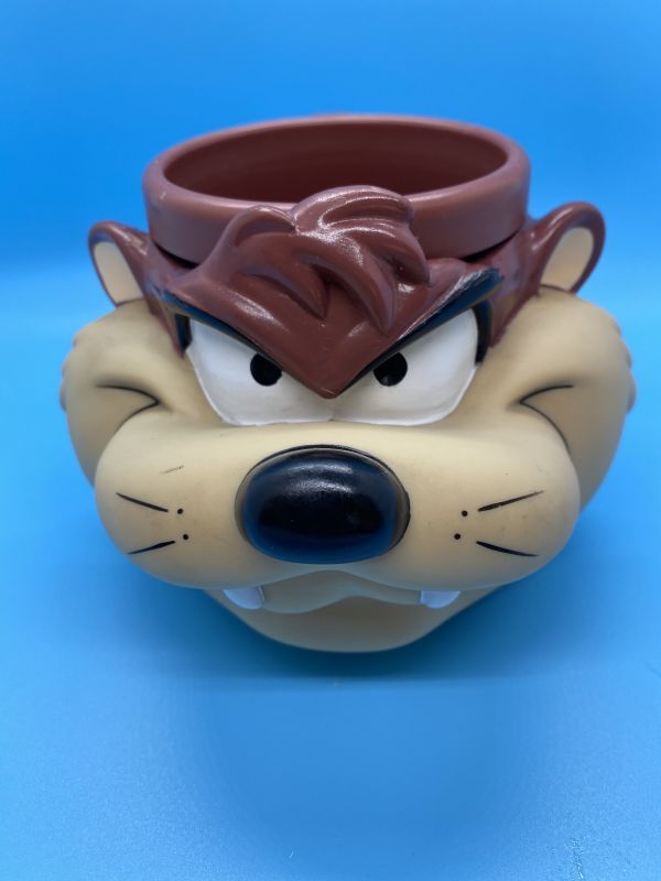 Looney Tunes Tasmanian Devil Face Plastic Mug / ルーニーテューンズ ...