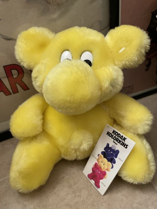 Kodak Kolorkins Shutter Yellow Plush Doll / コダック シャッター