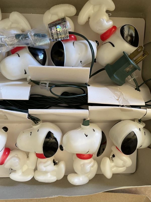 Peanuts Snoopy Ornament 10 Lights with box (B) / ピーナッツ