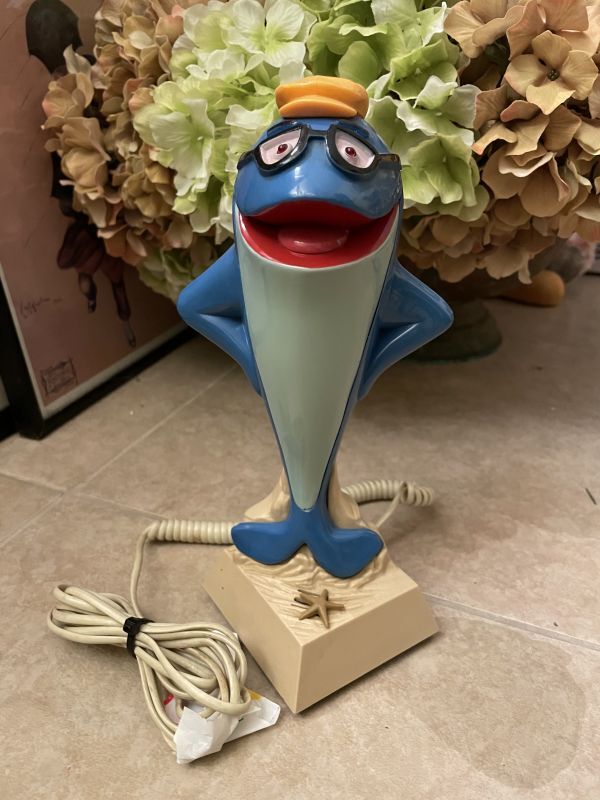 画像1: Charlie the Tuna Plastic Telephone 1987 / チャーリー ザ ツナの電話機 (1)