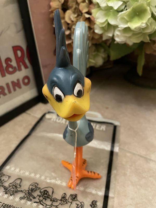 Looney Tunes Road Runner DAKIN Figure Doll 1968 / ルーニー
