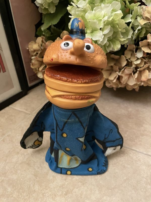 McDonald’s Big Mac Police Hand Puppet 70’s / マクドナルドのビッグマックポリス ハンドパペット
