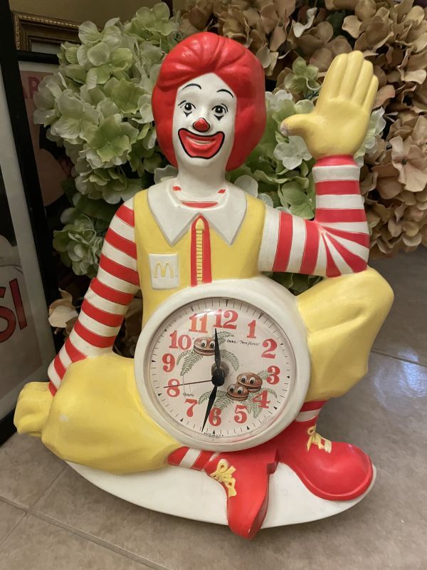 vintage McDonald 壁掛け時計　マクドナルド vintage McDonald 壁掛け時計マクドナルド