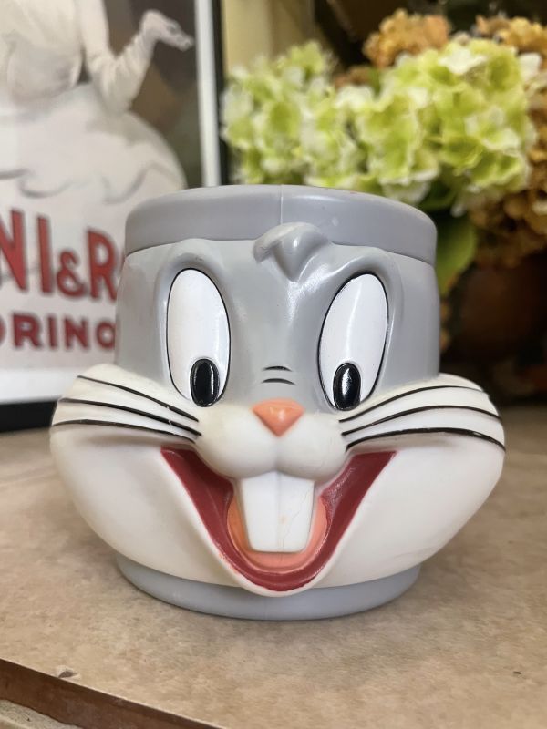 Looney Tunes Bugs Bunny Face Plastic Mug / ルーニーテューンズ ...