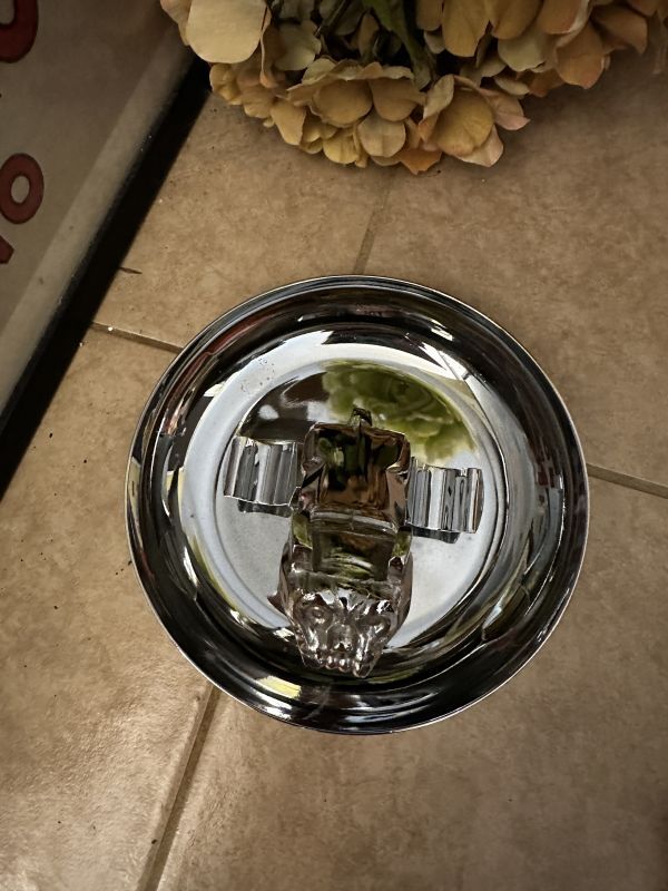 Mack Bulldog truck silver ashtray / マックトラック