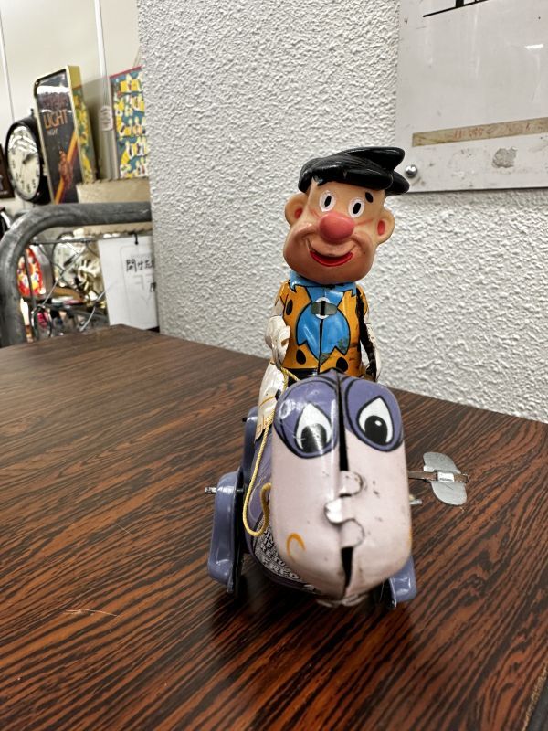 Flintstones Dino & Fred Marx Tin Toy figure / フリントストーン　ディノ&フレッド　マルクス　ティン製　 ブリキ　トイ